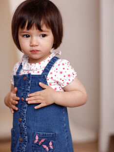 Baby girl jeans dress ZAFLORIANE / 21E1BFB1CHSP269