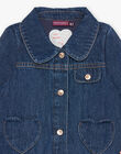Blue raw denim jacket FIMATHILDE / 23E1BF52VESP269