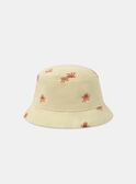 Light yellow HAT KAYOURI / 24E4BGS1CHAB116