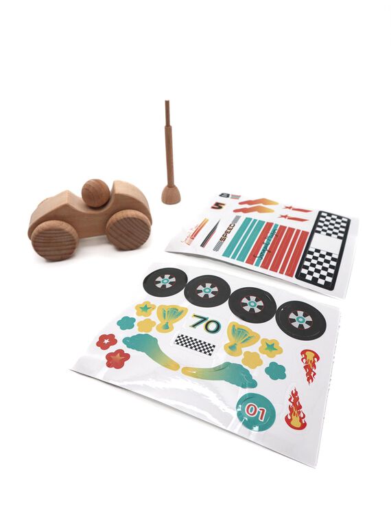 Surprise Egg Wooden Car SMATI0031VOITUR / 23M7GG52JOU099