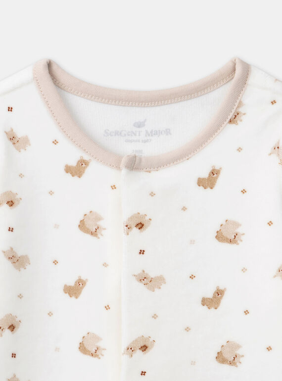 Off white BABYGROW LOET / 24H0NMN1GRE001