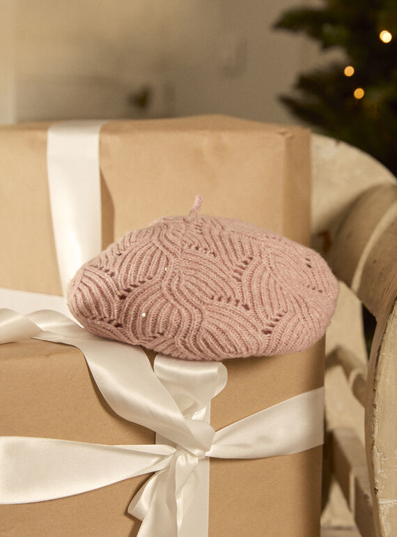 Pink copper BEANY LOIRETTE / 24H4PFU1BONK007