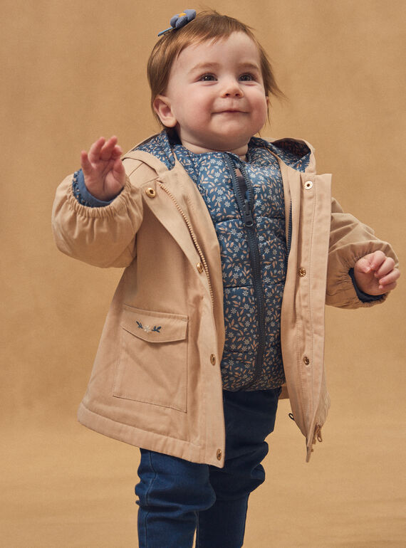 Beige PARKA NIMAUD / 25H1BFE1PAR080