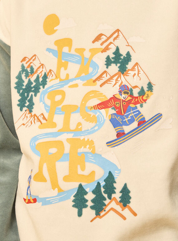 Heather beige PYJAMA LECRUAGE / 24H5PG43PYJA011