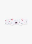 Flowery headband with bow detail baby girl CAFLEUR / 22E4BF82BAN001