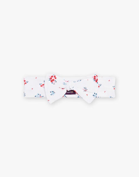 Flowery headband with bow detail baby girl CAFLEUR / 22E4BF82BAN001