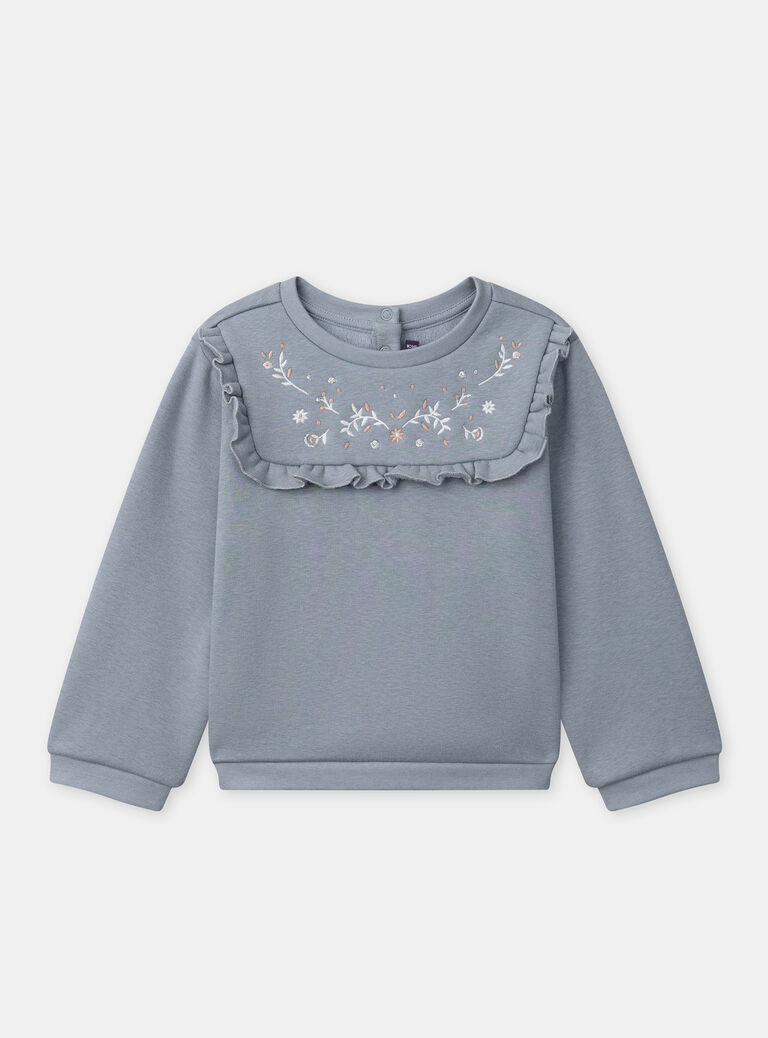 Sky blue SWEAT SHIRT NRASWETTE / 25H2PFV1SWE216