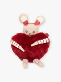Bag mouse and heart in synthetic fur DRISAKETTE / 22H4PFX1BESF526