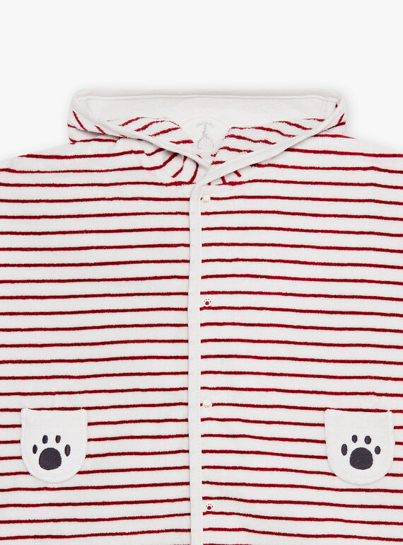 Striped velvet dog bath cape DEAMBROISE / 22H5BG21CDBJ920
