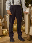 Navy PANTS LEDUSAGE / 24H3PGT1PANC205