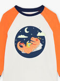 Dinosaur print pajama set FLODINAGE / 23E5PG26PYJ001