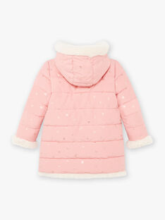 Baby girl pink reversible jacket BLODOUETTE1 / 21H2PFD1D3ED300