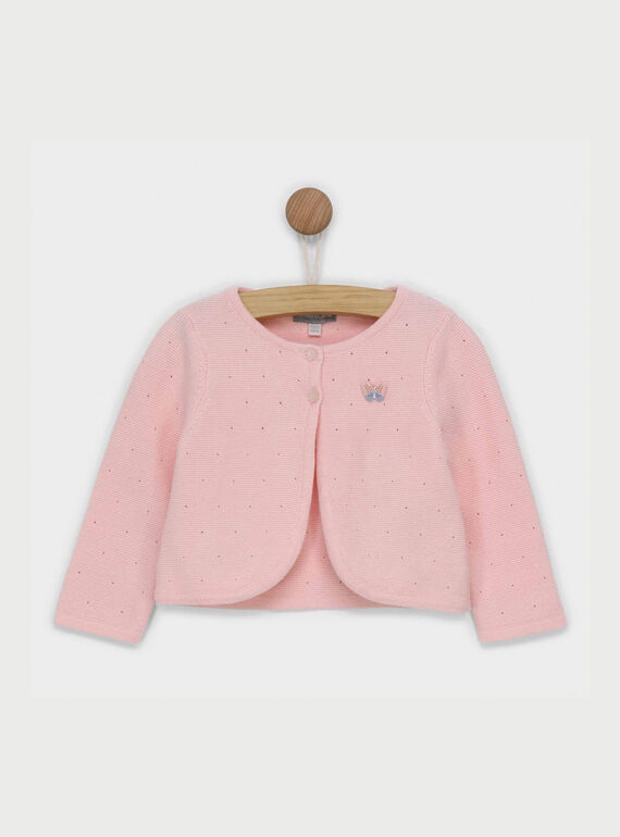 Pale rose Cardigan RAKAVI / 19E1BFF2CAR301