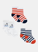Set of 3 Baby Boy Socks KACESAR / 24E4BG42LC3001