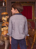 Heathered blue SHIRT LYCHEMAGE / 24H3PGO1CHM222