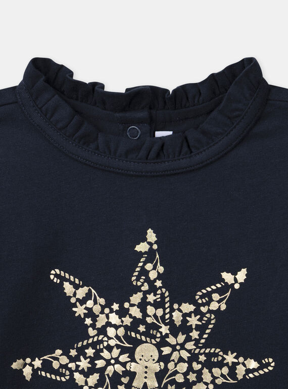 Blue TEE SHIRT LS NRESETTE / 25H2PFY2TMLC243