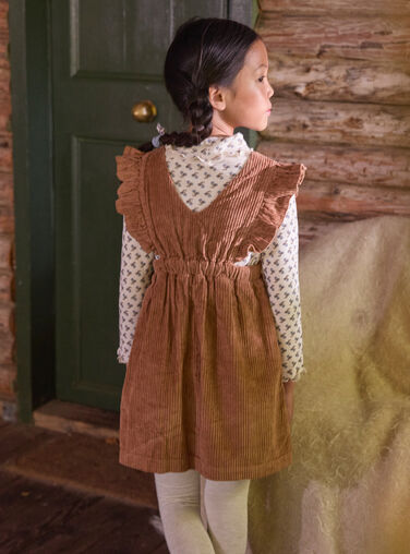 Light brown JUMPER DRESS LAROMETTE / 24H2PFS1CHSI810