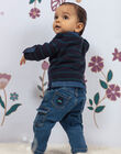 Baby boy multi-pocket jeans BAJEAN / 21H1BG91JEAP269