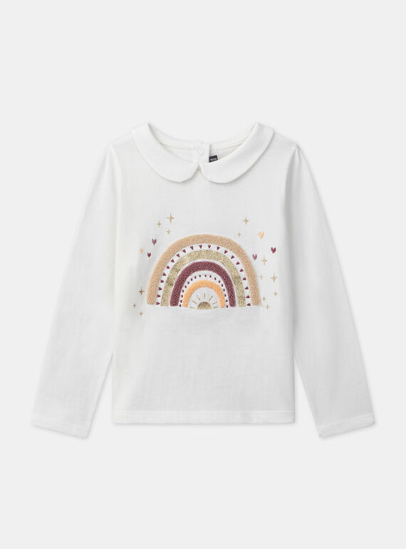 Off white TEE SHIRT LS MARINETTE / 25E2PF71TML001