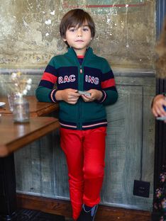 Baby boy's red pants BOGITAGE / 21H3PGM3PANF528