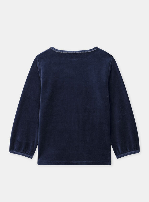 Navy PYJAMA NECILETTE / 25H5PFD2PYJ070