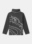 Grey TURTLE NECK LADRAGE / 24H3PGQ1SPLJ922