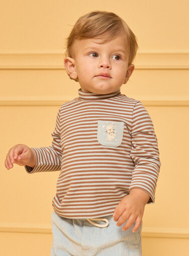 Brown TEE SHIRT LS LAUDOU / 24H1BGS1TML815