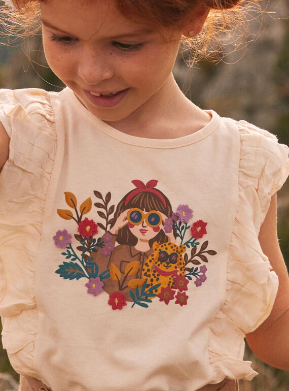 Vanilla TEE SHIRT SS KIMIETTE / 24E2PFC1TMC114