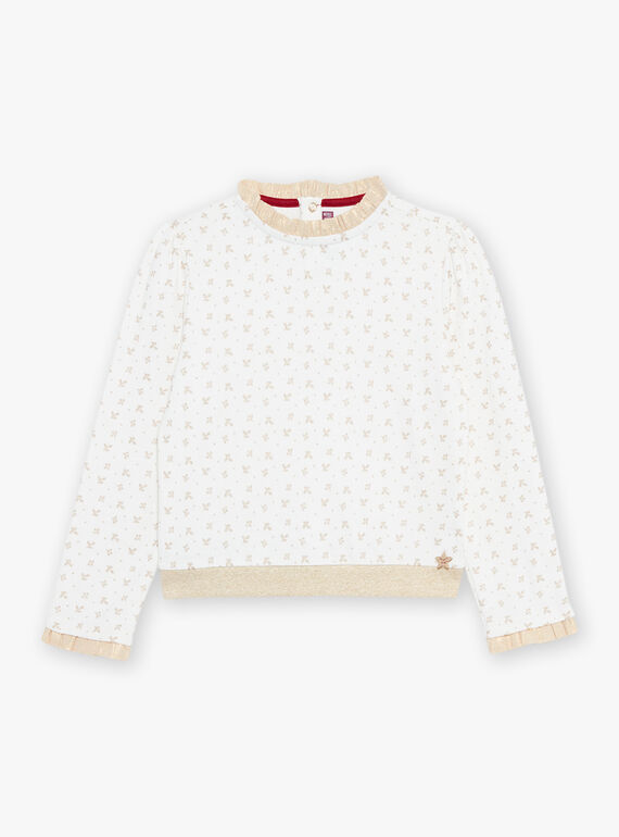 Long sleeve floral print sweatshirt DAEDETTE / 22H2PF61SWE005