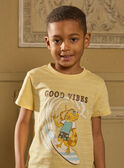 Straw yellow TEE SHIRT SS MLAFOAGE / 25E3PGK1TMC104
