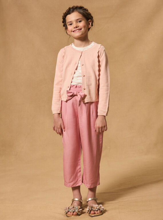 Peach CARDIGAN MIXCAETTE 2 / 25E2PF52CAR311