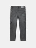 Grey denim JEANS LADIMAGE / 24H3PGQ1JEAK004