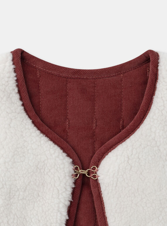 Red CARDIGAN WHITHOUT SLEEVES NAPATRICIA / 25H1BFX1CSM506