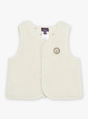 White reversible sleeveless cardigan GALOLO / 23H1BGH1CSMA002