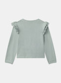 Light green CARDIGAN MRECARETTE / 25E2PFL2CAR602