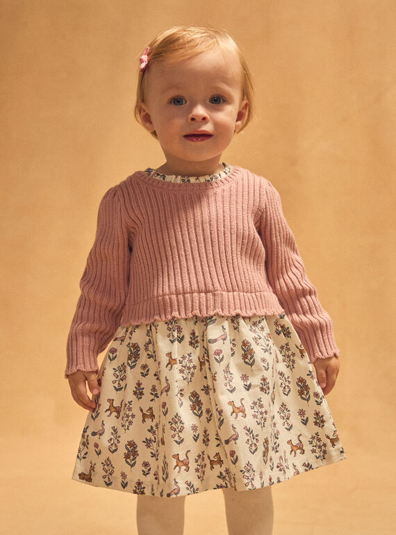 Pink DRESS NAROXANE / 25H1BFV1ROBD332