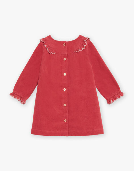 Old pink corduroy dress DATIPHENE / 22H1BFZ1ROBD325