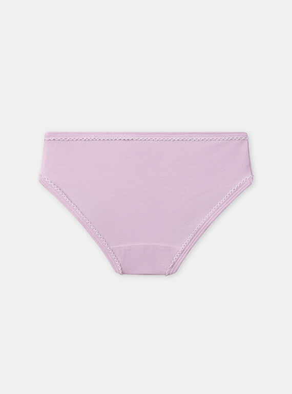 Pale rose BRIEFS / PANTY RIB NEJAZETTE / 25H5PFC4SLR301
