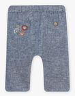 baby boy's blue denim pants CAKALEB / 22E1BG92PAN208
