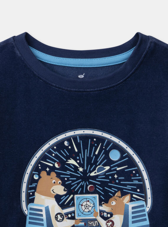 Blue PYJAMA NUICOAGE / 25H5PGB5PYJ703