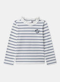 Off white TEE SHIRT LS NLOTILETTE / 25H2PFW1TML009