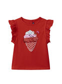 Red TEE SHIRT SS MLUTIETTE / 25E2PFQ1TMC050