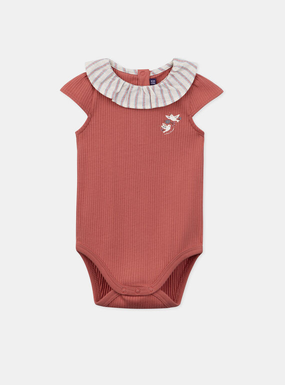 Dark orange BODYSUIT KAIVANA / 24E1BFC1BOD410