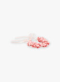 Powder pink artificial flower wreath FLUCROETTE / 23E4PFQ1ACDD319