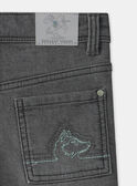 Grey denim JEANS LADIMAGE / 24H3PGQ1JEAK004