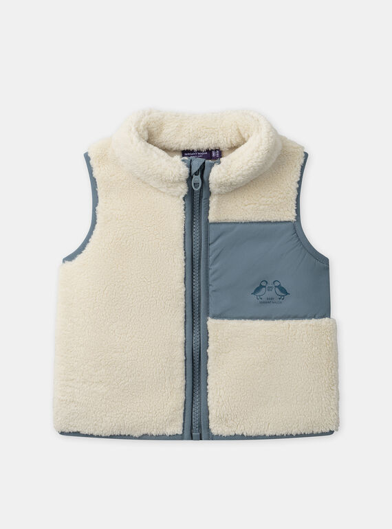 off white CARDIGAN WHITHOUT SLEEVES NASTEEVE / 25H1BGX1CSM632