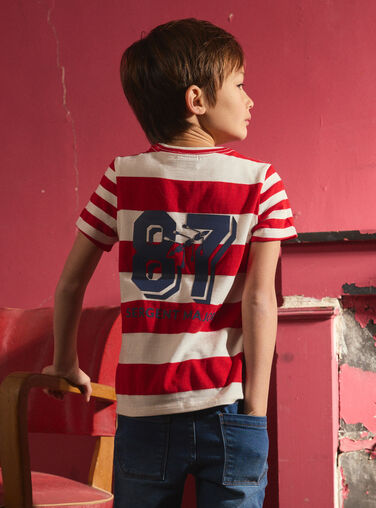 Red TEE SHIRT SS MOKENAGE / 25E3PGJ1TMC050