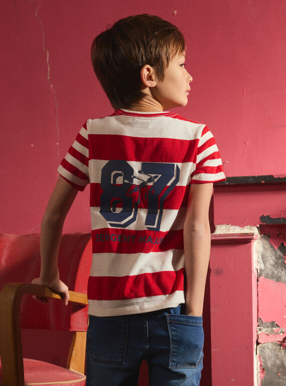 Red TEE SHIRT SS MOKENAGE / 25E3PGJ1TMC050