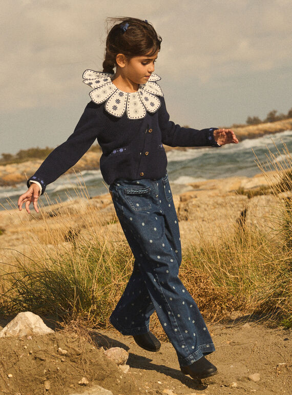 Navy CARDIGAN MERLETTE / 25E2PF81CARC214