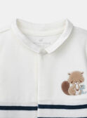 Off white BABYGROW NOLAN / 25H0NG21GRE001